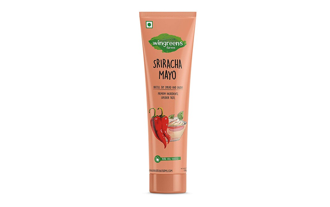 Wingreens Farms Sriracha Mayo    Tube  130 grams